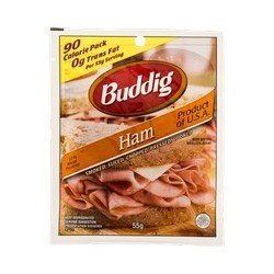 Carl Buddig Sliced Ham 55 g