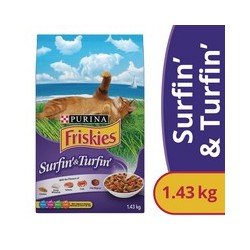 Friskies Dry Cat Food Surfin’ & Turfin’ 1.43 kg