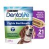 Purina DentaLife ActivFresh Dental Dog Snacks 21 Medium 439 g
