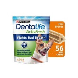 Purina DentaLife ActivFresh Dental Dog Snacks 56 Mini 479 g