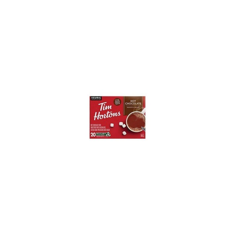 Tim Hortons Hot Chocolate Smooth & Creamy K-Cups 20’s