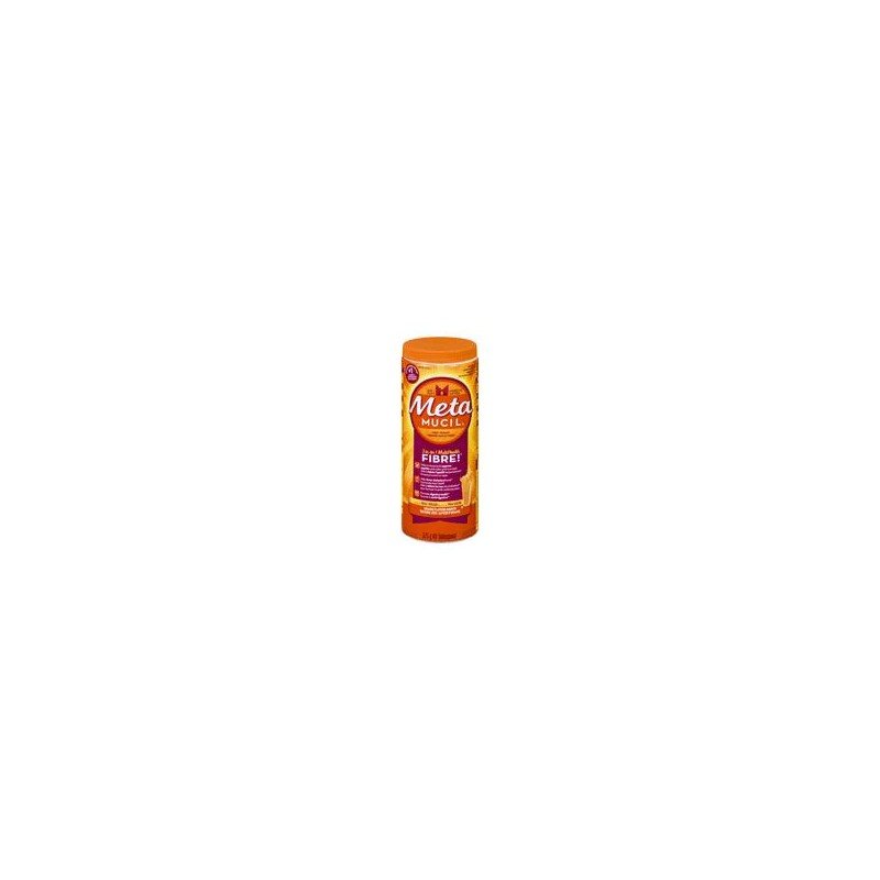 Metamucil 3-in-1 Multi Health Fibre Orange Smooth Real Sugar 575 g