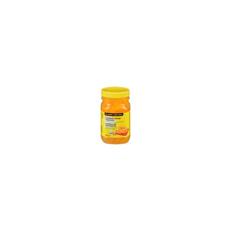 No Name Mandarin Orange Segments in Fruit Juice 540 ml