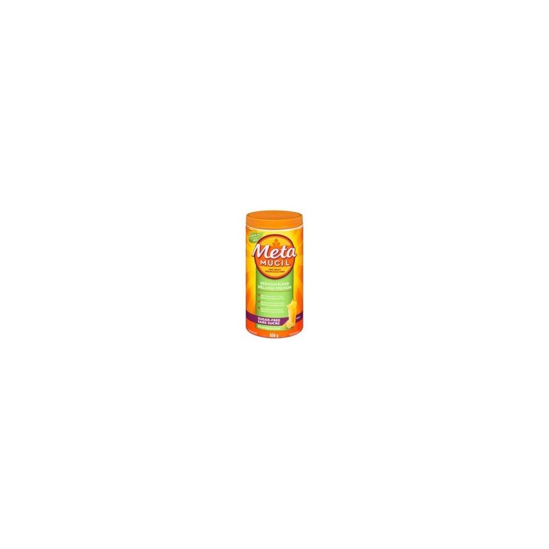 Metamucil Premium Blend Orange Sugar Free 656 g