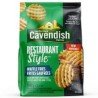 Cavendish Restaurant Style Waffle Fries Skin On with Salt 540 g