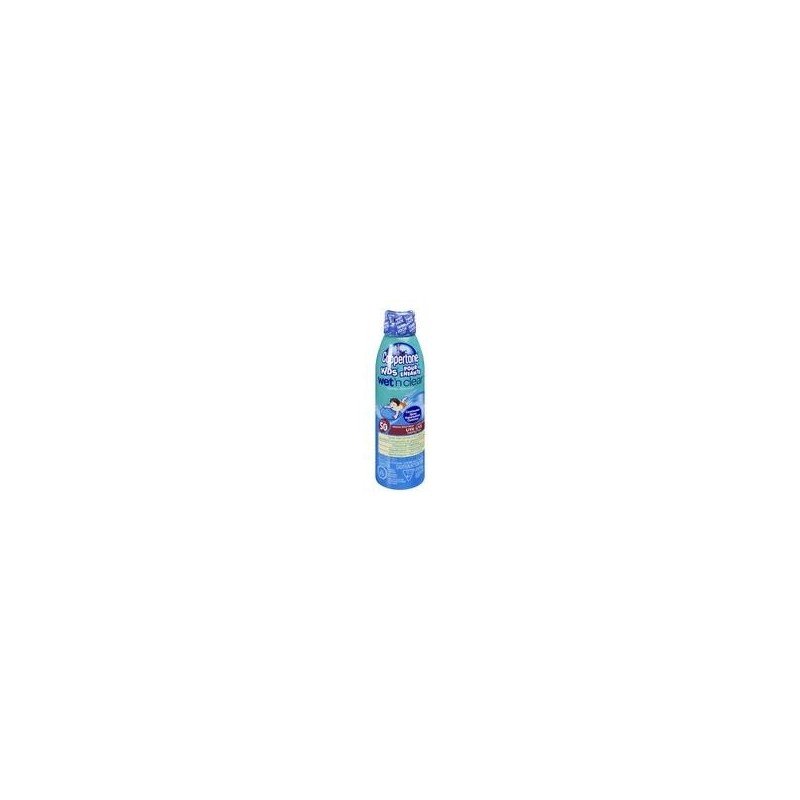 Coppertone Kids Wet'n Clear Sunscreen Spray SPF 50 177 ml