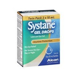Systane Gel Drops Lubricant Eye Gel Anytime Protection 2 x 10 ml