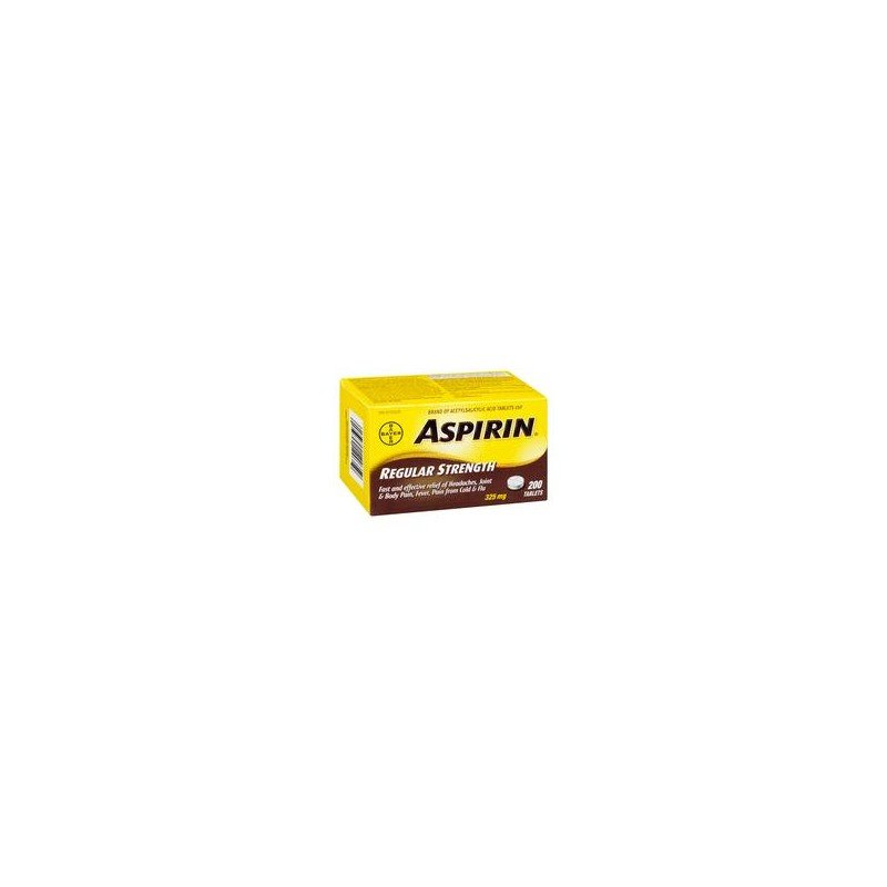 Aspirin Regular Strength 325mg 200's