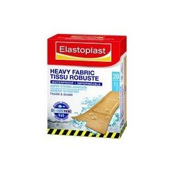 Elastoplast Heavy Fabric Waterproof Bandage Strips 20’s