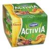 Danone Activia Yogurt Red Fruits & Peach with Fibre 8 x 100 g
