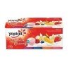 Yoplait Creamy DUO Yogurt Mango-Vanilla Raspberry-Vanilla Strawberry-Vanilla Blueberry-Vanilla 16 x 100 g