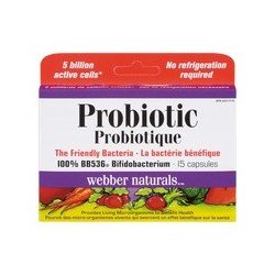 Webber Naturals Probiotic 15's