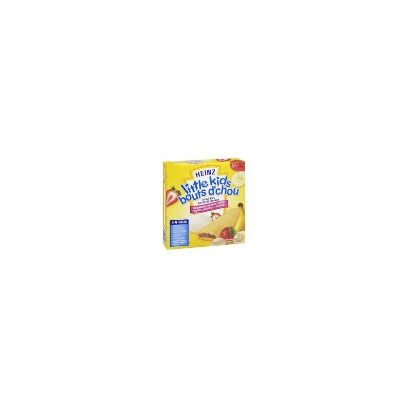 Heinz Little Kids Cereal Bars Strawberry Banana Yogurt 117 g