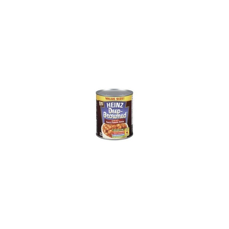 Heinz Deep Browned Beans with Pork & Tomato Sauce 796 ml