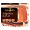 Co-op Gold Fudge Bars Frozen Dairy 5 x 80 ml