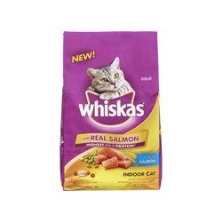 Whiskas Dry Cat Food Indoor Cat with Salmon 1.4 kg