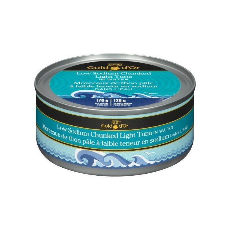 Co-op Gold Low Sodium Chunked Light Tuna in Water 170 g