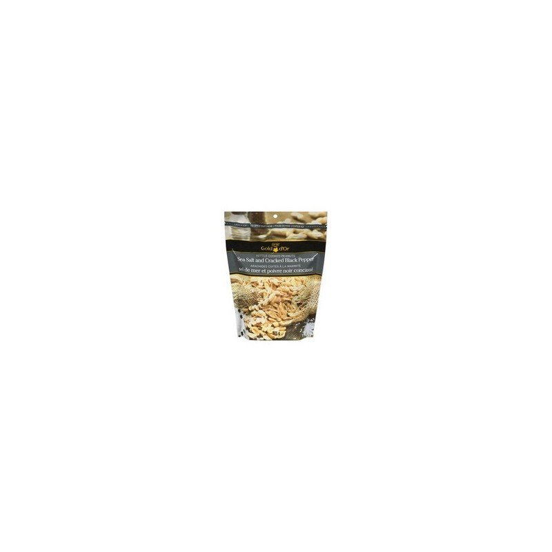 Co-op Gold Kettle Cooked Peanuts Sea Salt and Cracked Black Pepper 275 g