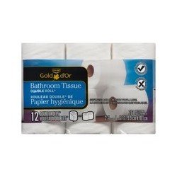 Co-op Gold Bathroom Tissue Double Roll 2-Ply 12’s