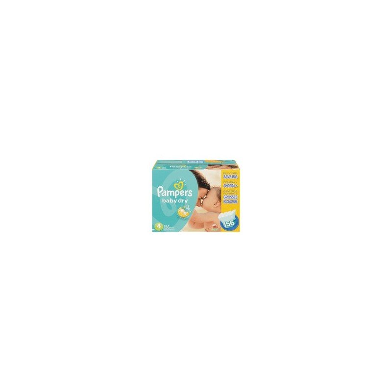 Pampers Baby Dry Club Pack Size 4 156's