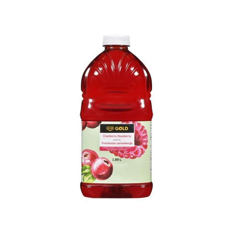 Co-op Gold Cranberry Raspberry Cocktail 1.89 L