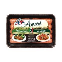 Olymel Amore Florentina Italiana Mild Sausages 675 g