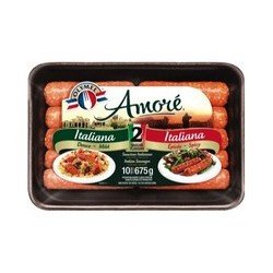 Olymel Amore Italian Mild Spicy Sausages 675 g