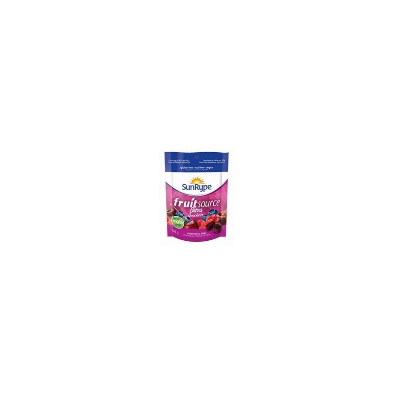 SunRype Fruitsource Bites Mixed Berry 170 g