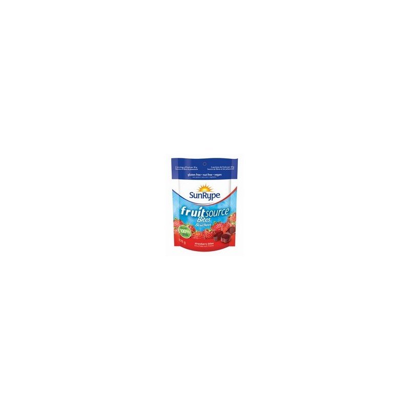 SunRype Fruitsource Bites Strawberry 170 g