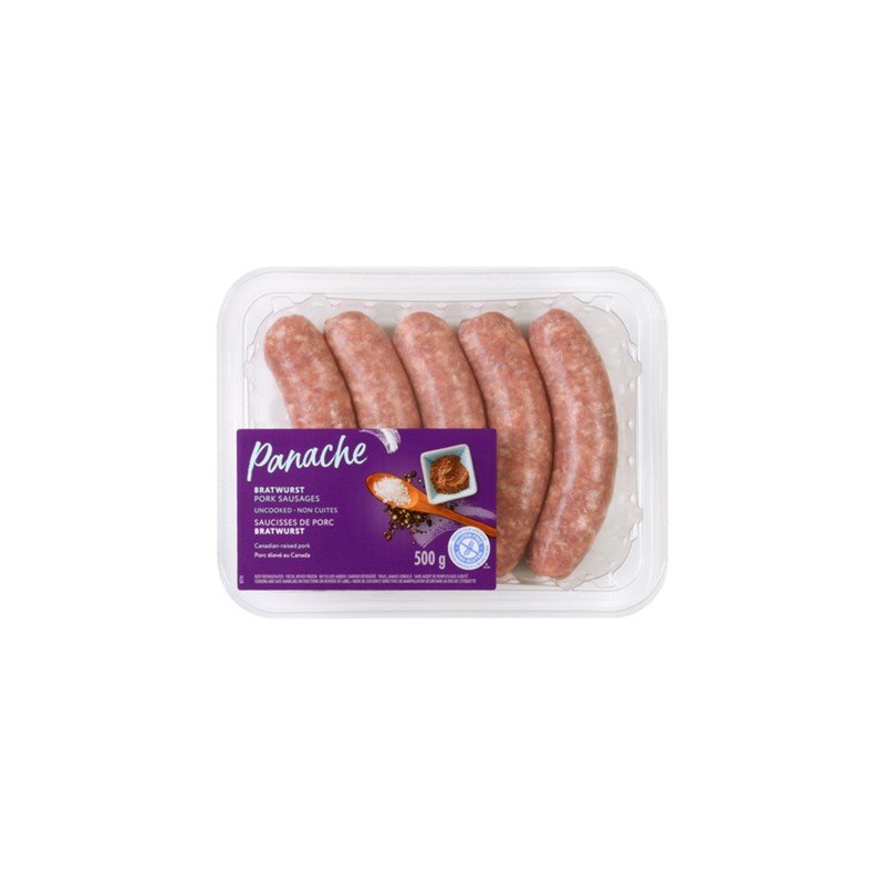 Panache Bratwurst Pork Sausage 500 g
