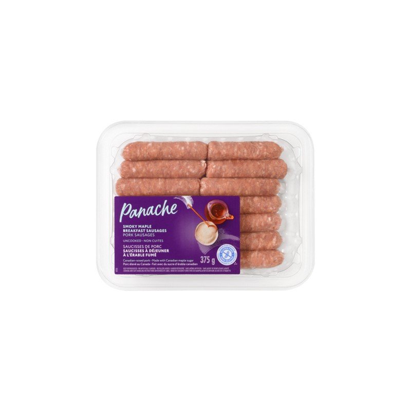 Panache Smoky Maple Breakfast Sausages Pork Sausages 375 g
