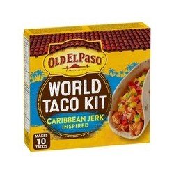 Old El Paso World Taco Kit Caribbean Jerk Inspired 10’s