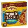 Old El Paso World Taco Kit Caribbean Jerk Inspired 10’s