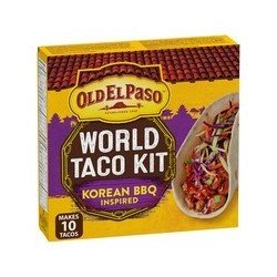 Old El Paso World Taco Kit Korean BBQ 10’s