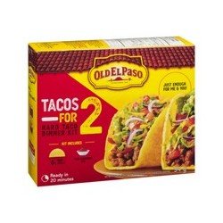 Old El Paso Tacos for 2 Hard Taco Dinner Kit 94 g