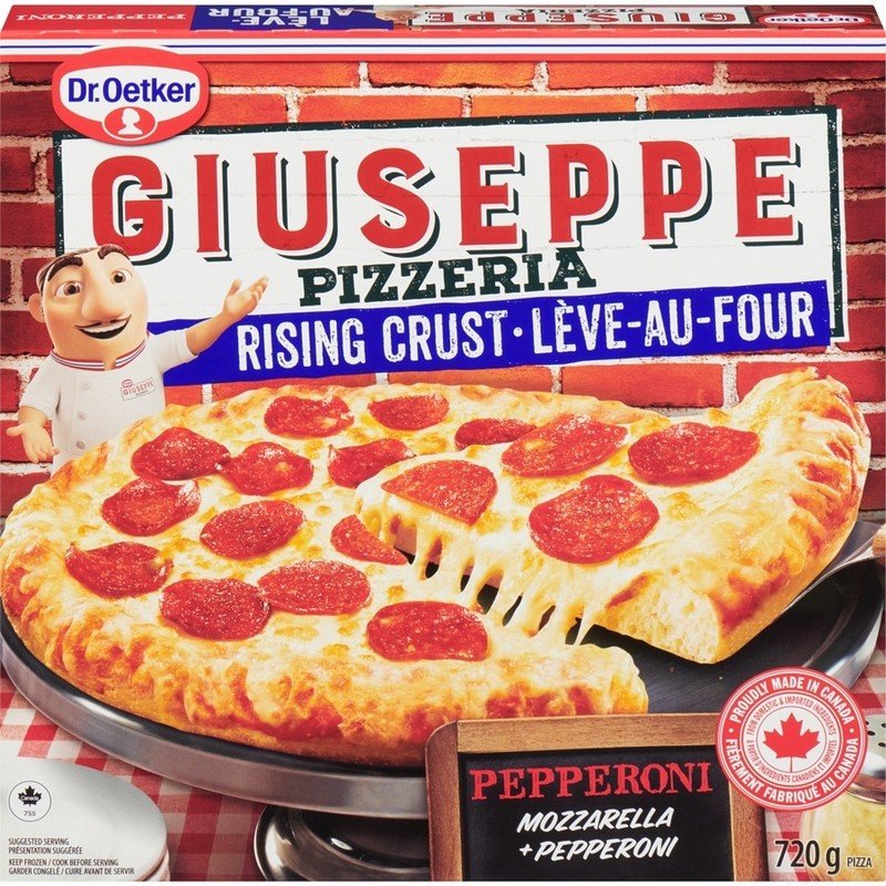 Dr. Oetker Giuseppe Pizza Rising Crust Pepperoni 720 g