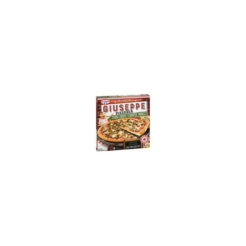 Dr. Oetker Giuseppe Pizza Thin Crust Spinach 540 g