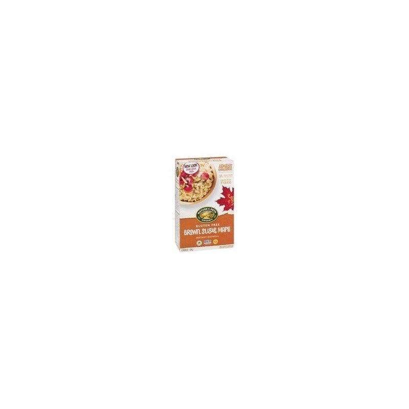 Nature's Path Organic Instant Oatmeal Brown Sugar Maple 8’s