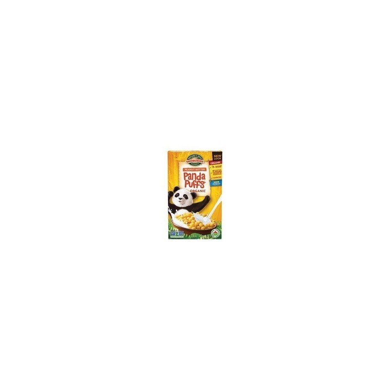 Nature's Path Organic Peanut Butter Panda Puffs Cereal 300 g