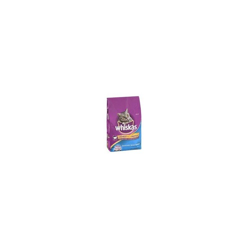 Whiskas Dry Cat Food Seafood Selections with Salmon 4 kg