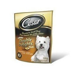 Cesar Double Delights Dog Treats Grilled Chicken 150 g