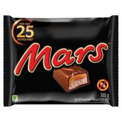 Mars Fun Size Chocolate Bars 25's 325 g