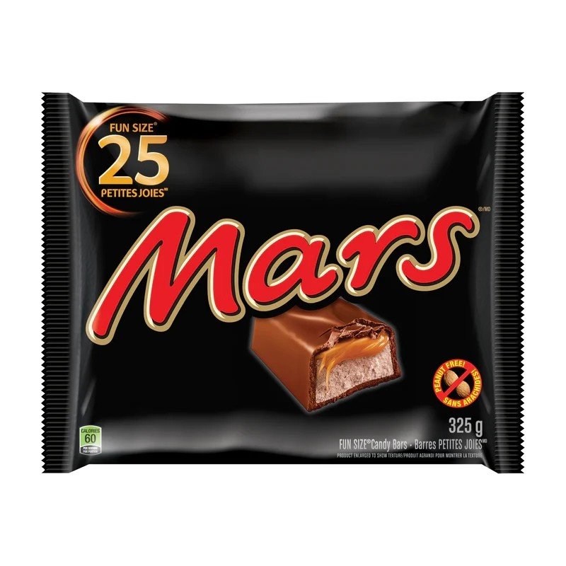 Mars Fun Size Chocolate Bars 25's 325 g