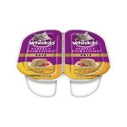Whiskas Perfect Portions Pate Chicken & Tuna Entree 2 x 37.5 g
