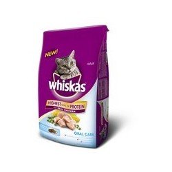 Whiskas Dry Cat Food Oral Care 3 kg