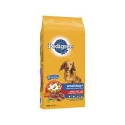Pedigree Dry Dog Food Small Dog+ Hearty Beef and Vegetable 1.6 kg