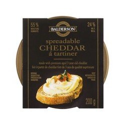 Balderson Spreadable Cheddar Cheese 200 g