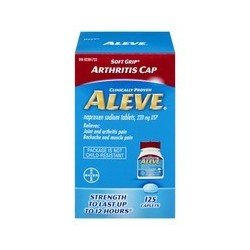 Aleve Soft Grip Arthritis Cap 220mg Caplets 125's