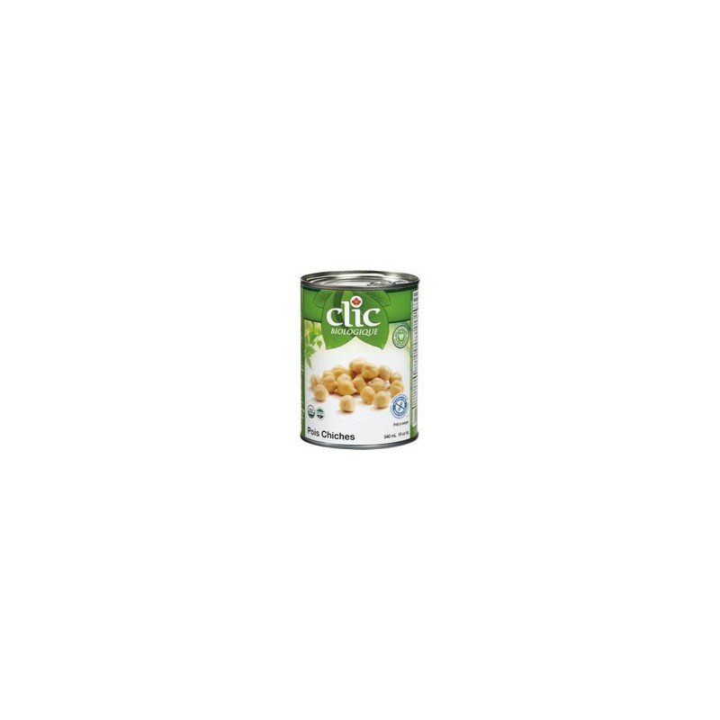 Clic Organic Chick Peas 540 ml