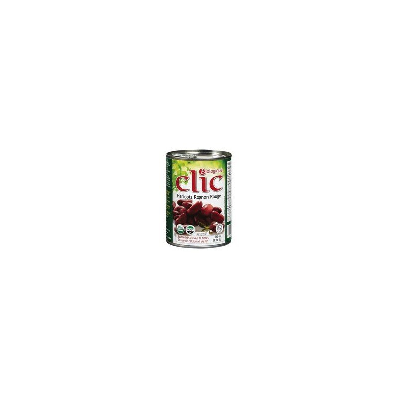 Clic Organic Red Kidney Beans 540 ml
